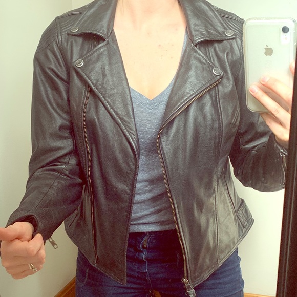 Harley-Davidson Jackets & Blazers - Harley Davidson Leather Moto Jacket